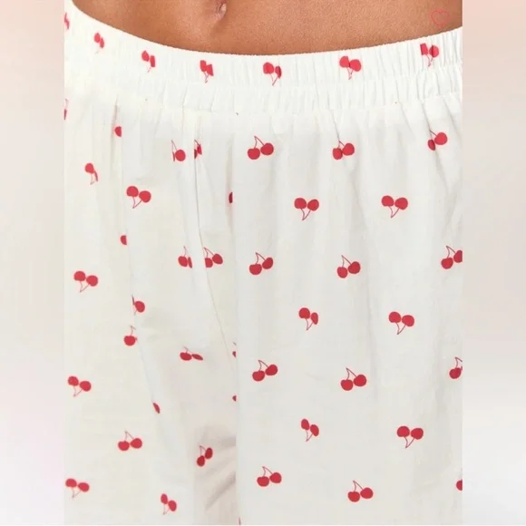 Beginning Boutique Cherry print pajamas - Picture 3 of 5